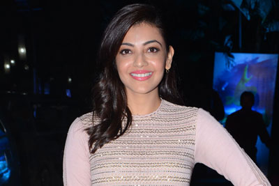 Kajal Aggarwal At Awe Pre Release Event